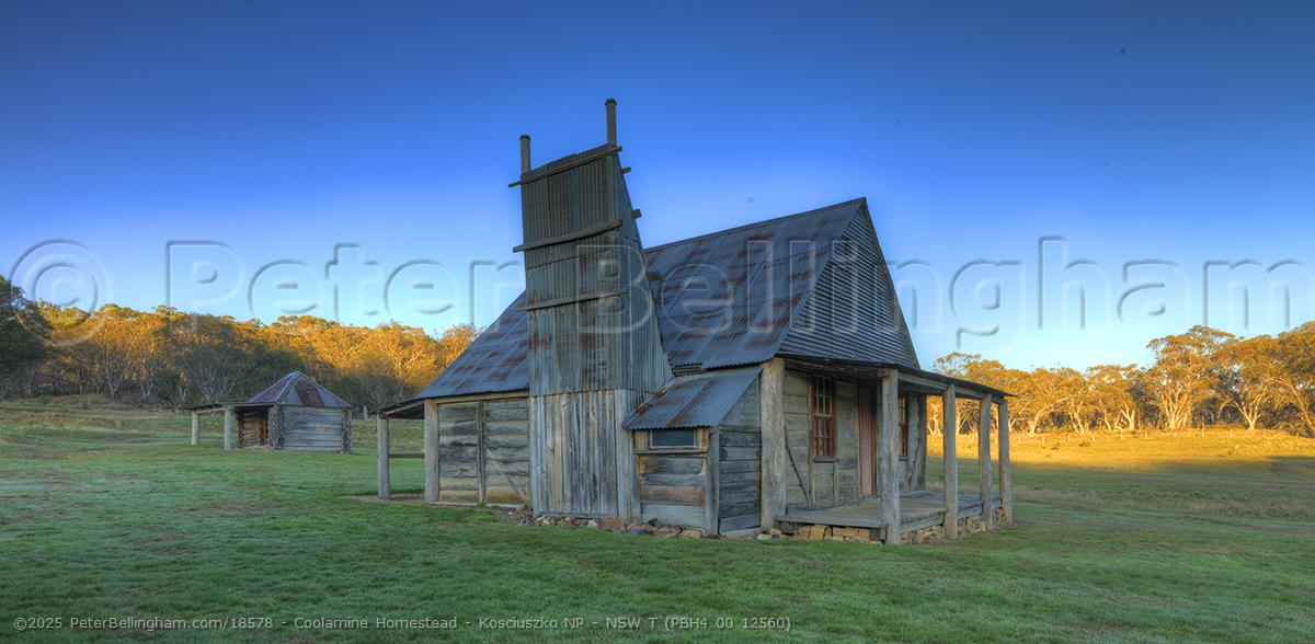 Peter Bellingham Photography Coolamine Homestead - Kosciuszko NP - NSW T (PBH4 00 12560)